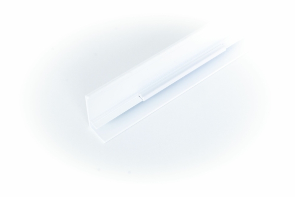 Xperta Afdekprofiel t.b.v. systeemplafond - 3m - Montage in plafond - Wit - Deurdikte 40-54mm