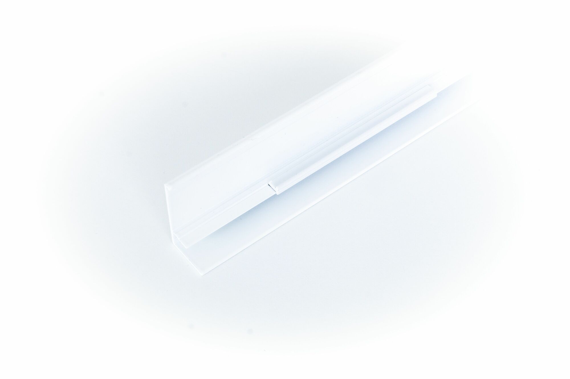 Xperta Afdekprofiel t.b.v. systeemplafond - 3m - Montage in plafond - Wit - Deurdikte 40-54mm