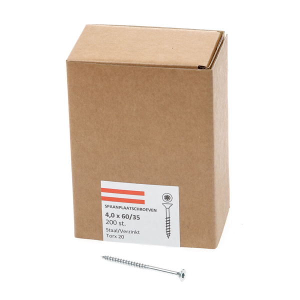 Spaanpl.schr.vz pk tx20 4.0X60/35 dd