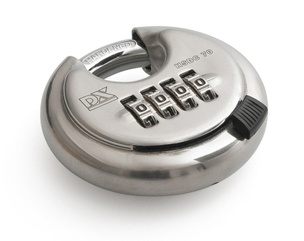 Discusslot rvs 4-cijfer Dx 70mm