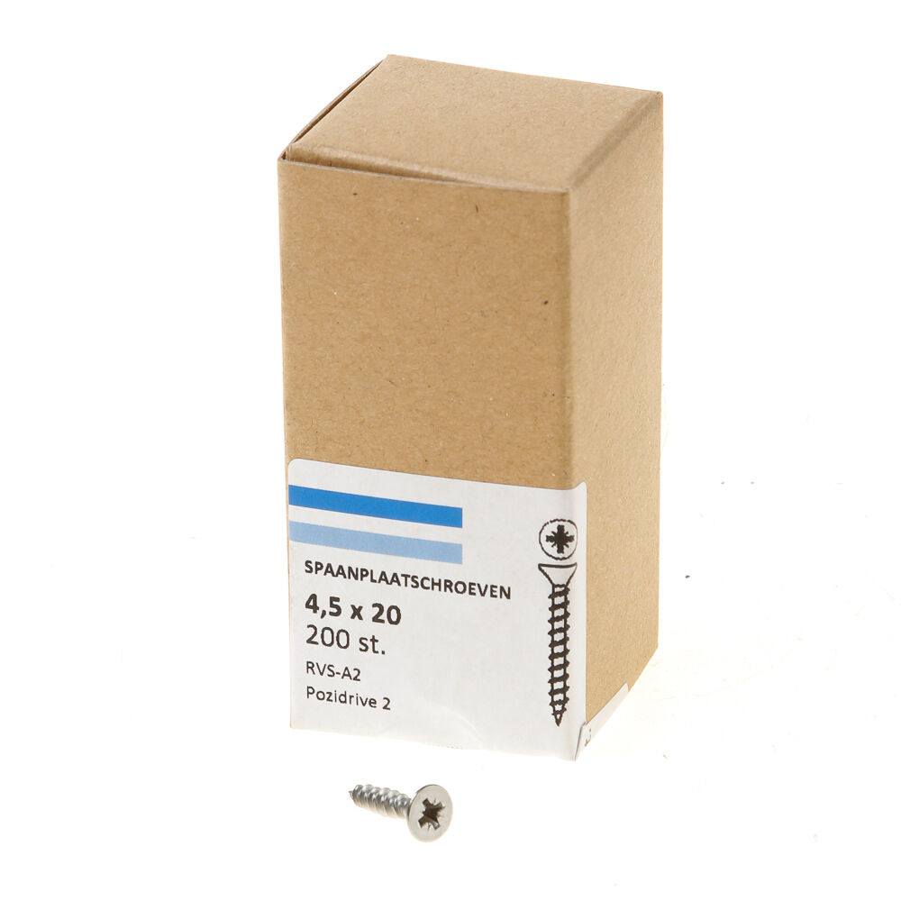 Spaanpl.schr.rvs pk pz2 4.5X20 vd