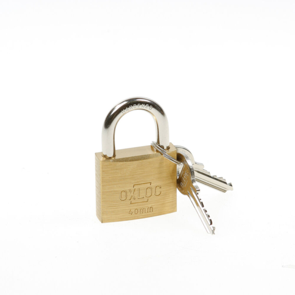 Hangslot messing 40mm gls 4001