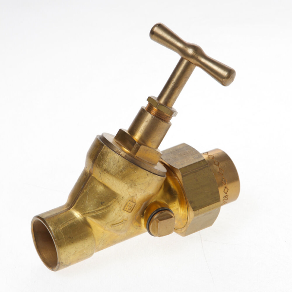 *Stopkraan m. kopp.m.aftap 28