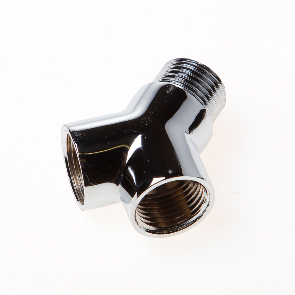 Y-stuk 1/2" chr.tbv beluchterk