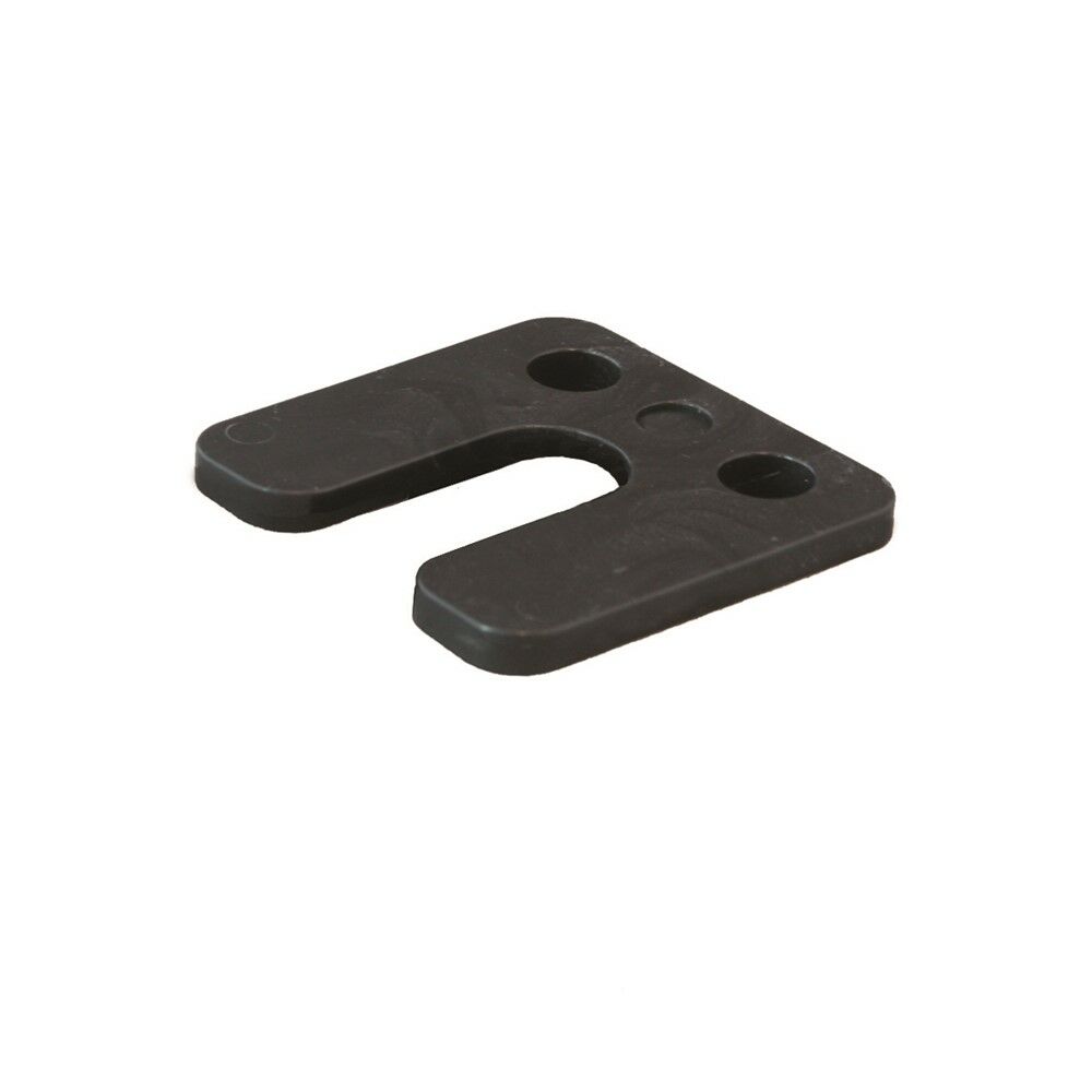 Hogedrukplaat met sleuf 5 70x70 ABS