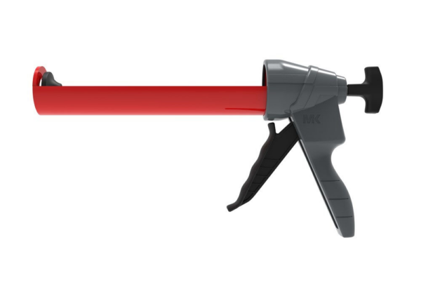 Kitpistool metaal rood 310ml hk40.