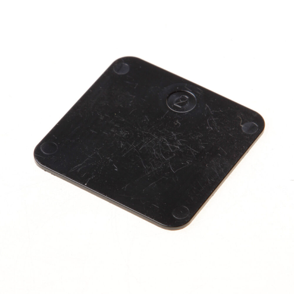 Hogedrukplaat zwart 70x70x2