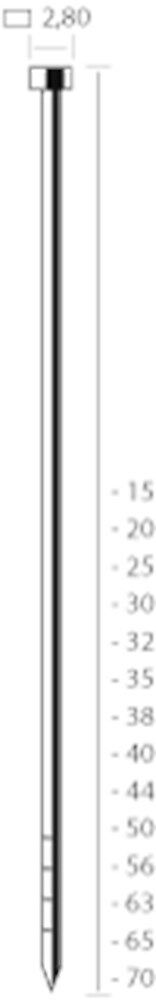 Union nagel N35 RVS 35mm (2500st)