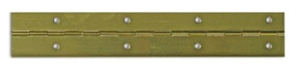 Pianoscharnier verkoperd 50x0.7mm (3.50mtr)