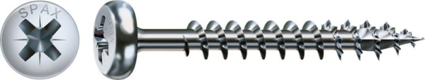 Spax spaanplaatschroef vz ck 5.0x80mm pz2