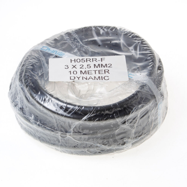 Kabel neopr.zwart 3x2.5 (25m)