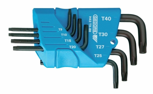 STIFTSLEUTELSET TORX 9D 153141