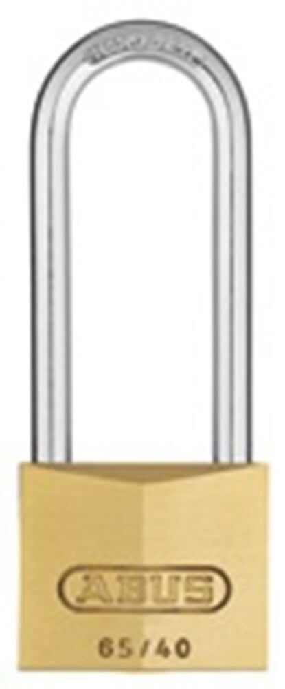 Abus hangslot 65/40mm mess hoge beugel gelijksluitend KA6401