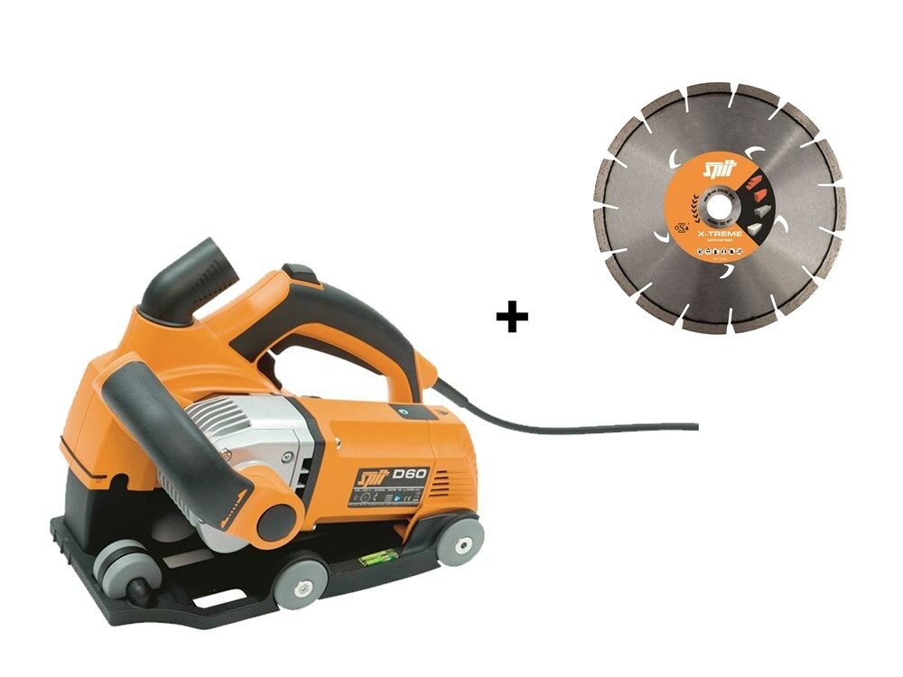 Spit sleuvenzaagmachine D60 + set Xtreme universal