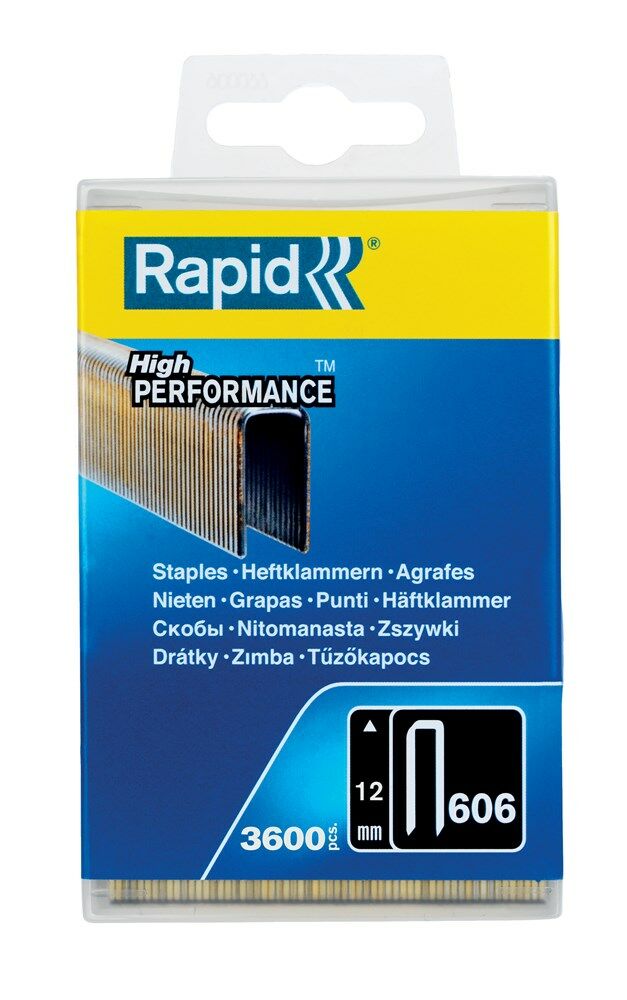 Rapid niet vz 606/12mm PP Box (3600st)