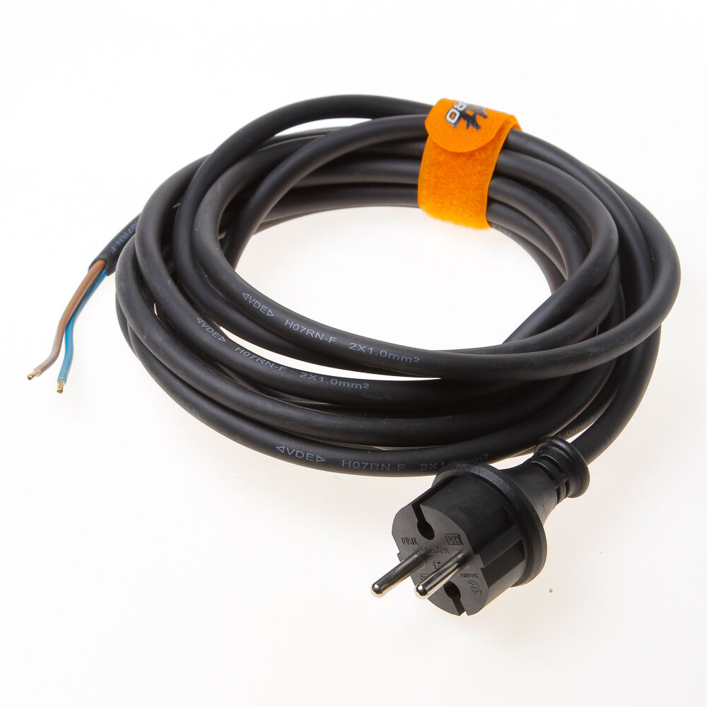 Verv.snoer 5m 2x1.0 h07rn 2ad