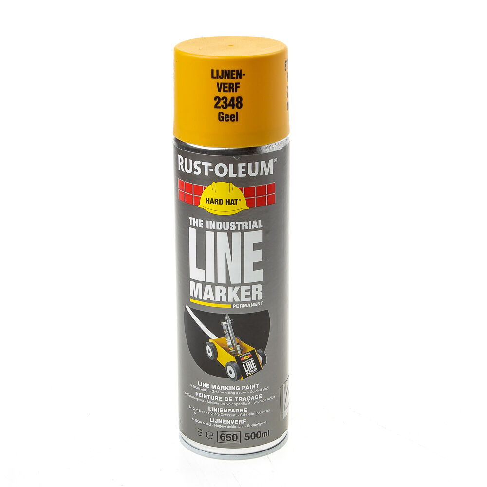 Lijnenverf geel 500ml 2348
