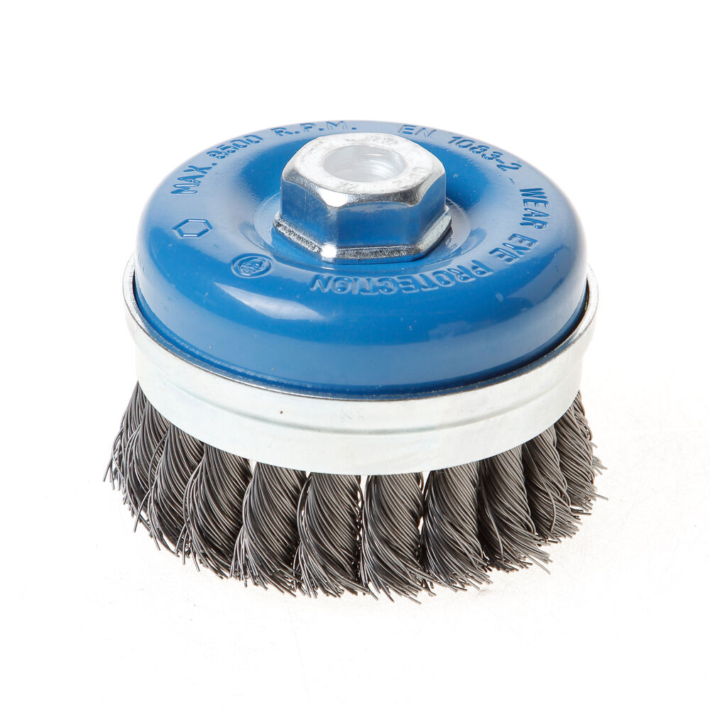 Komstaalborstel m14 gevl. 90mm