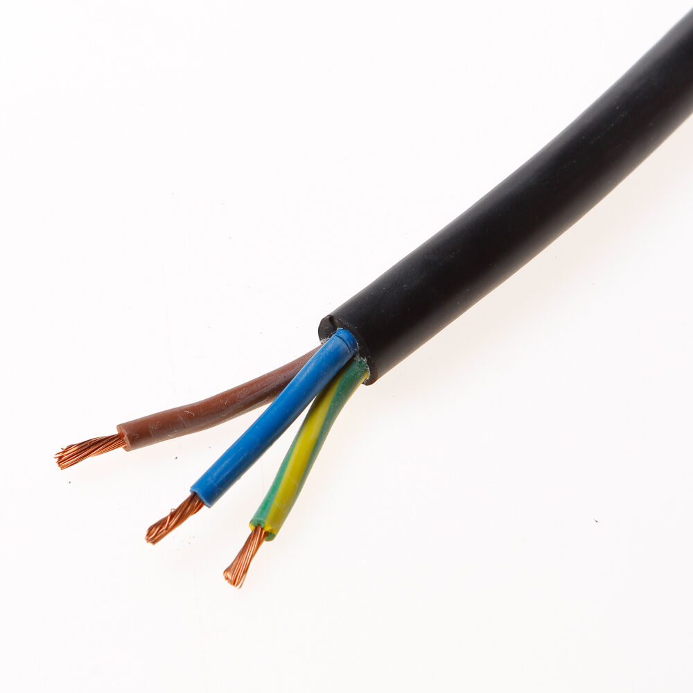 Kabel neopr. zwart 3x2.5