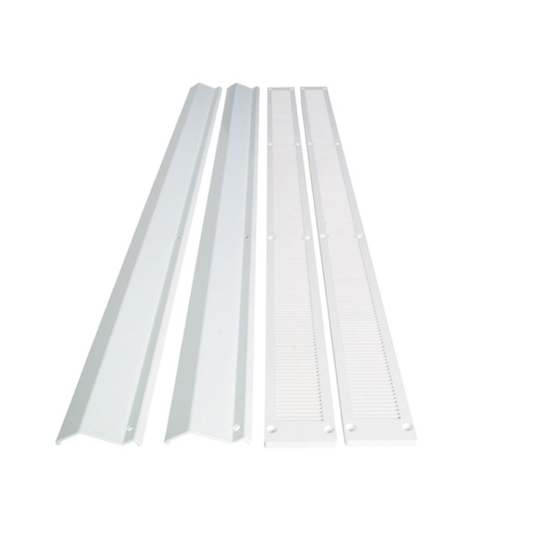 Ventilatierooster Fresh 14 wit compleet