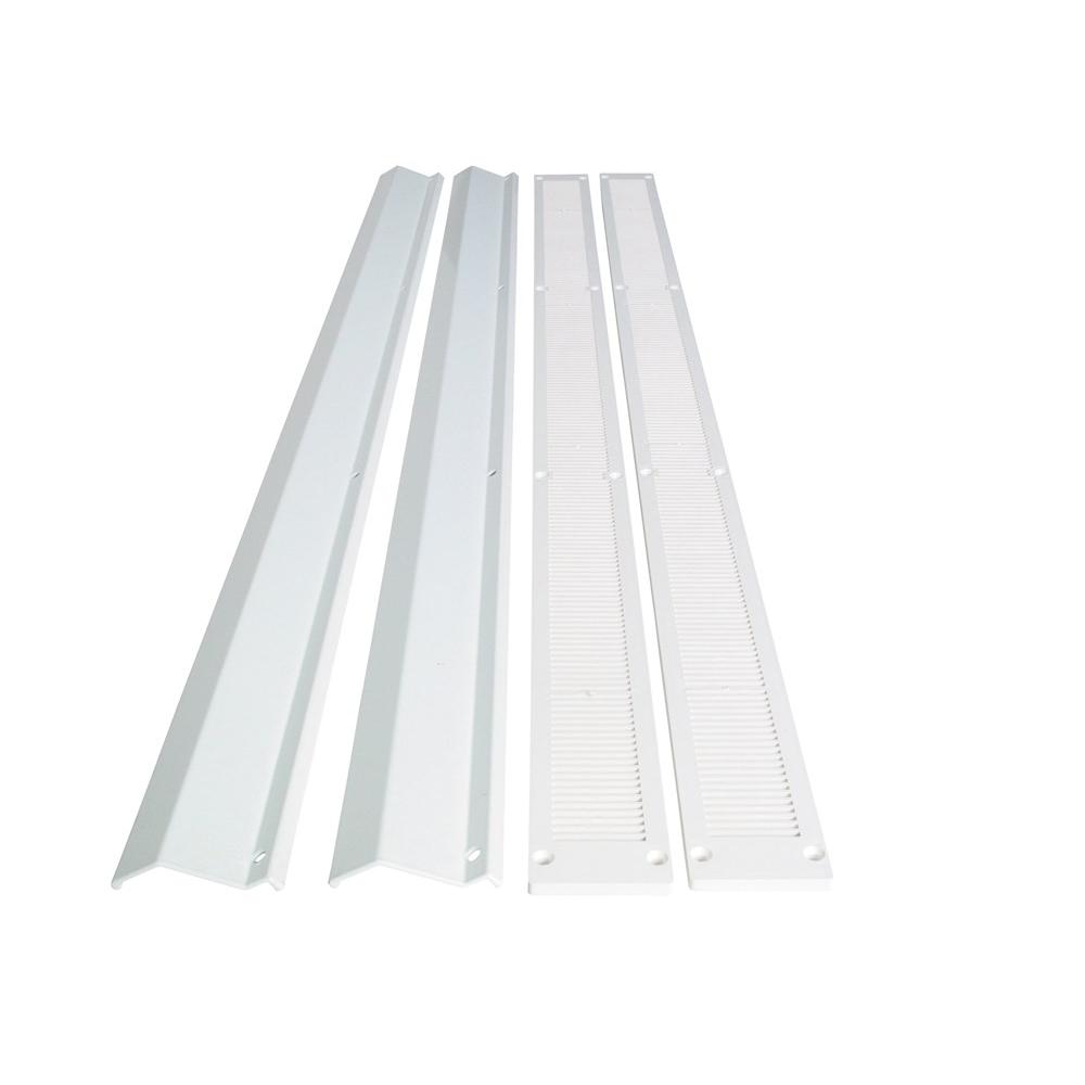 Ventilatierooster Fresh 14 wit compleet