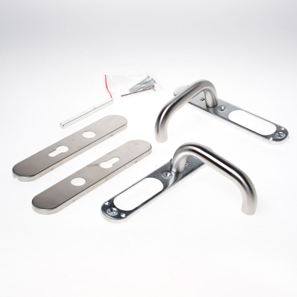 Deurkruk op verd.schild PC55+nok.7mm en1906.