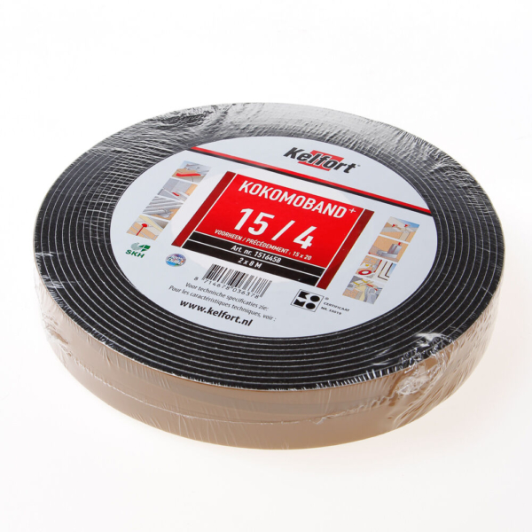 Kokomoband zw.(2x8m) 15x20 voeg 4-7/12mm