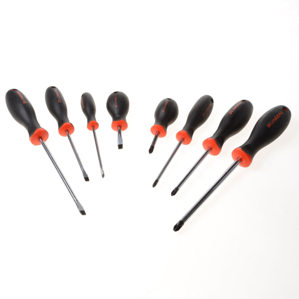 Fixman schroevendr.set 8-dlg SL&PH