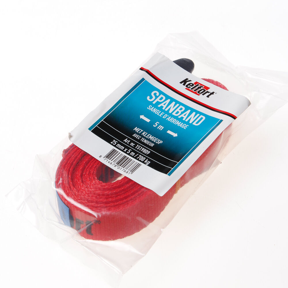 Spanband m.klemgesp 5 mtr(1)