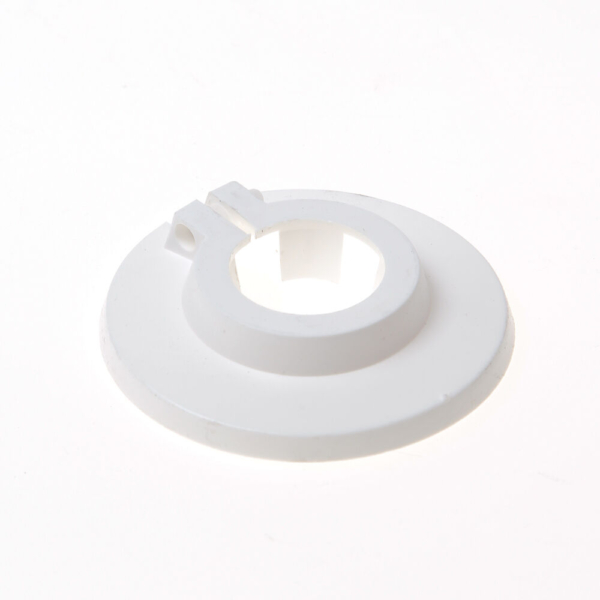 Cv buis rozet wit 22