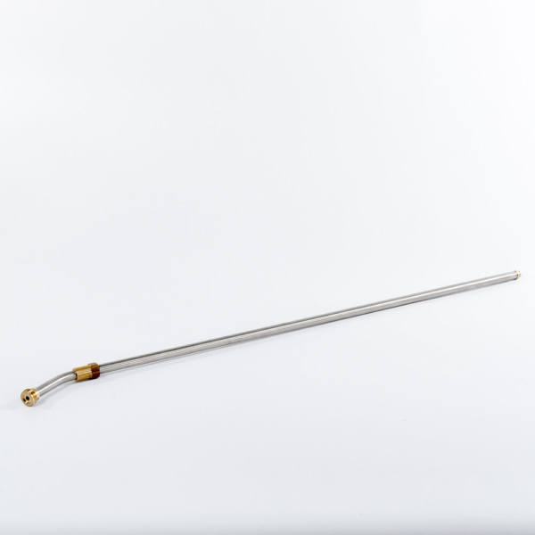 Verlengpijp branderset rvs 750mm