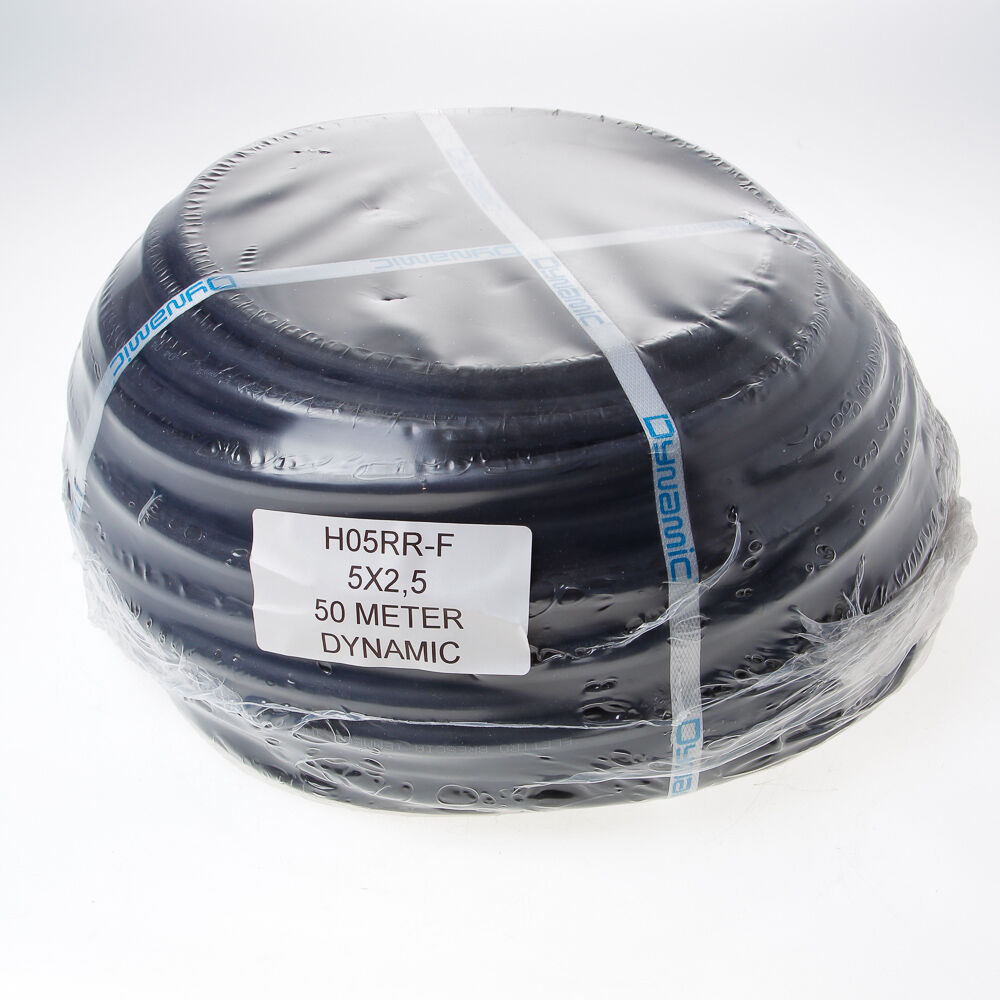 Kabel neopr.zwart 5x2.5 (50m)