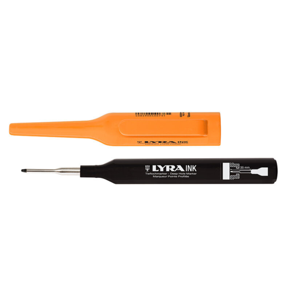 Lyra inktmarker zwart diepgat