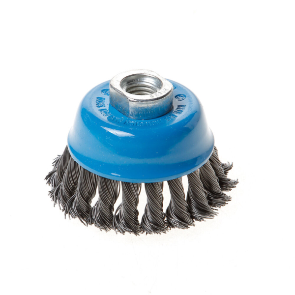 Komstaalborstel m14 gevl. 75mm