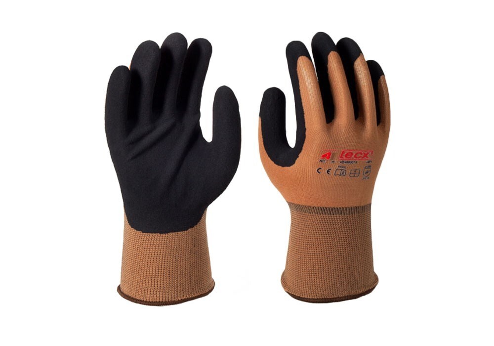 4tecx Handschoen latex grip lite maat 10