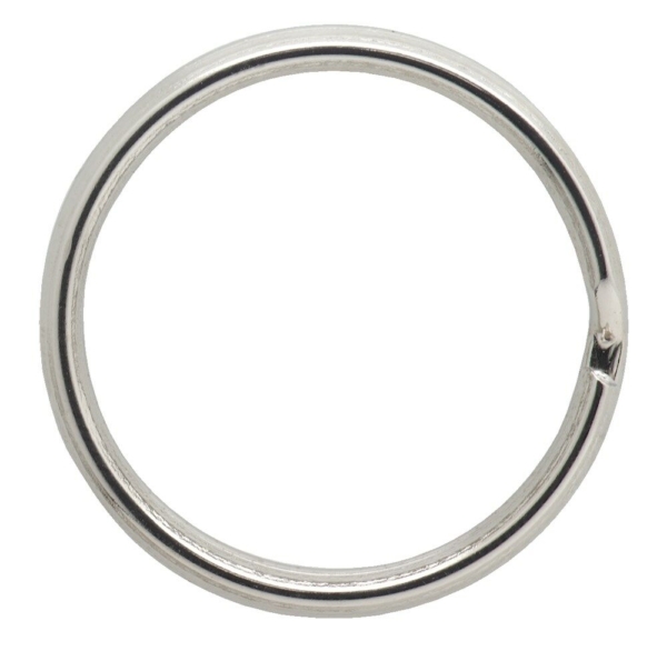 Sleutelring 18mm vern.