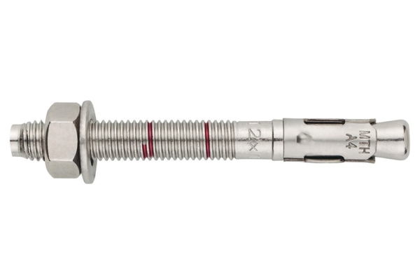 4tecx Doorsteekanker RVS A4 M6 x 60 Ø 6mm ETA-7 200 stuks