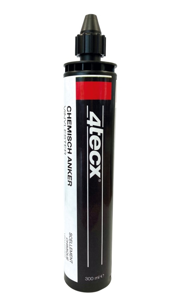 4tecx Chemisch anker styreenvrij vinylester 300ml