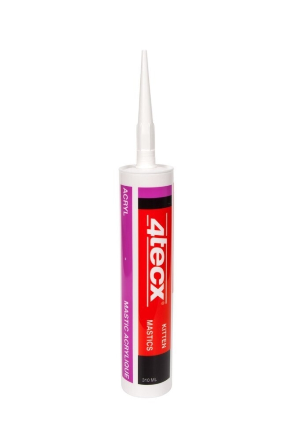 4tecx Acrylaat kit wit 310ml