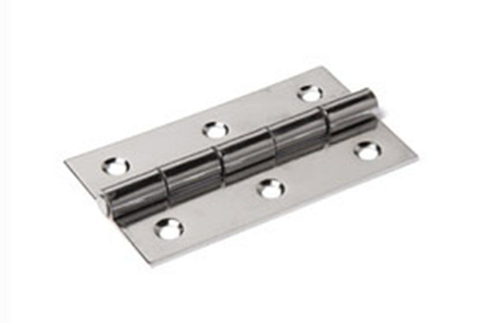 Smalscharnier 40x30x0.8mm vaste pen RVS