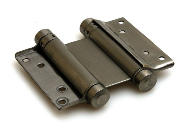 Bommerscharnier dubbel 33/125mm blank verz.