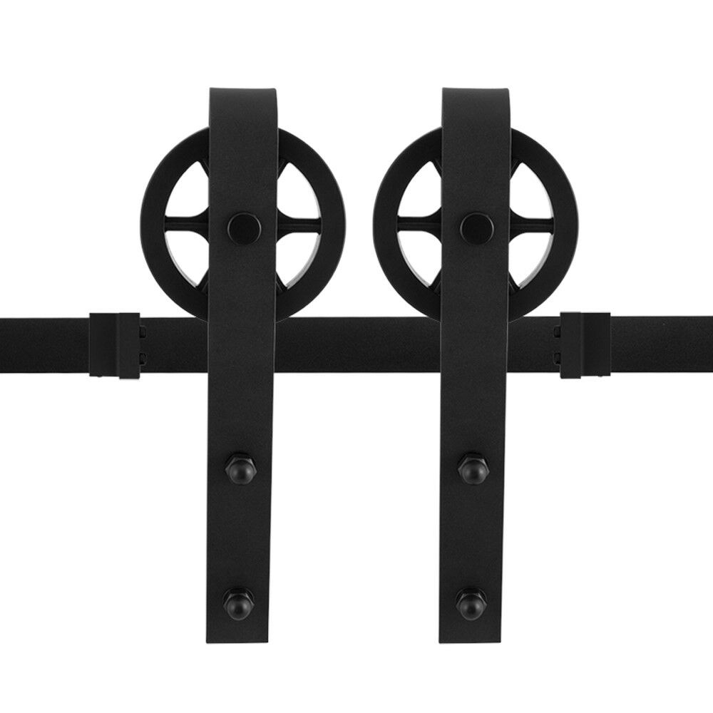 Schuifdeursysteem Teho zwart 200 cm