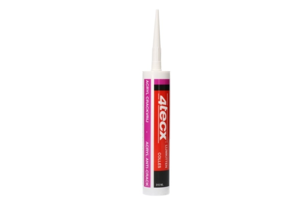 4tecx Acrylaat kit crackvrij wit 310ml