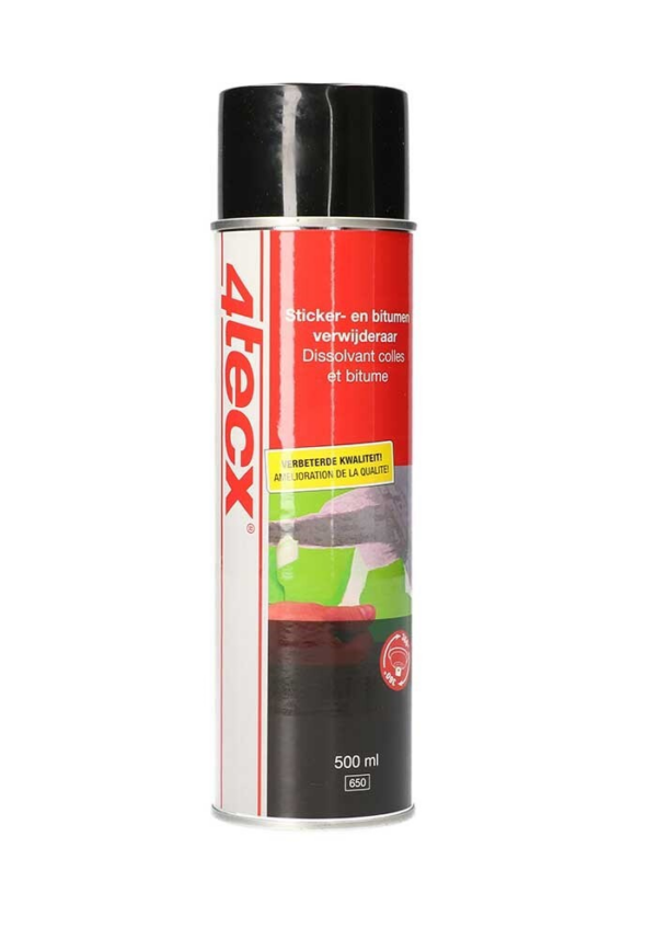 4tecx Sticker & bitumenverwijderaar 500ml