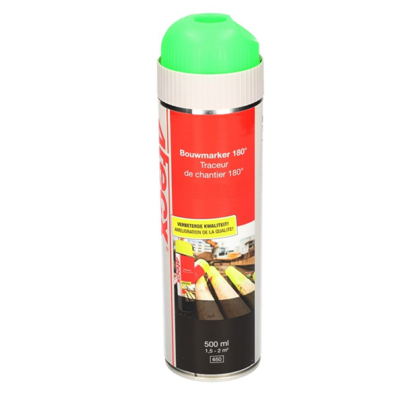 4tecx Bouwmarker groen fluor 500ml