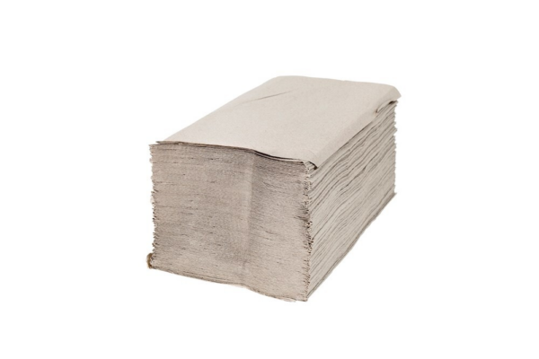 4tecx Vouwhanddoek 1-laags eco papier 23 x 25cm 5000 stuks