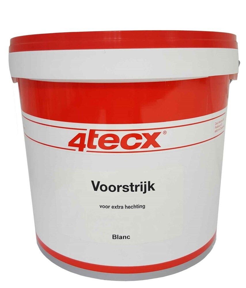 4tecx Voorstrijk wit dekkend 5ltr