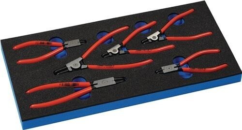Gereedschapsmodule lege inleg 1/3-module lege inleg v. borgringtang KNIPEX
