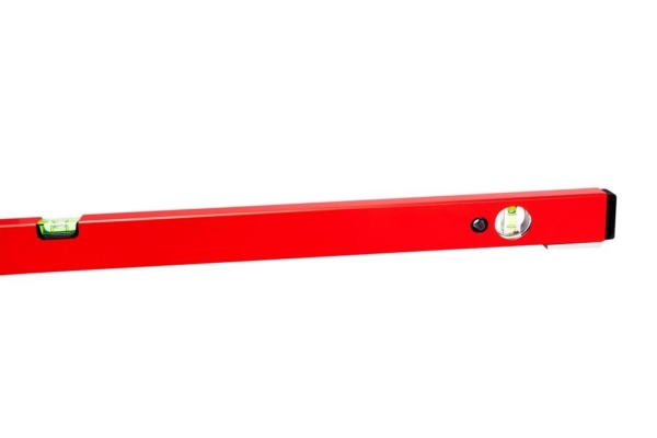 4tecx Aluminium waterpas kokermodel 2 libellen 1000mm met magneet