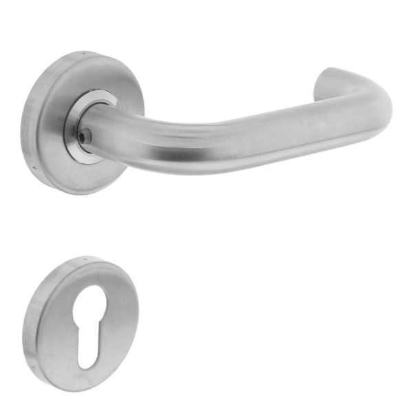 FS-Garnitur U-Form FS FH DIN 18273 VA D/D TS 38-42mm PZ rd.DIN L/R INTERSTEEL